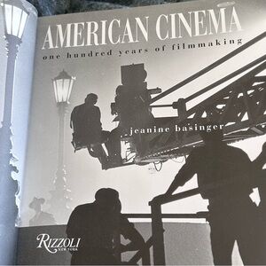 Rizzoli American Cinema Book - Blue and Black Cover